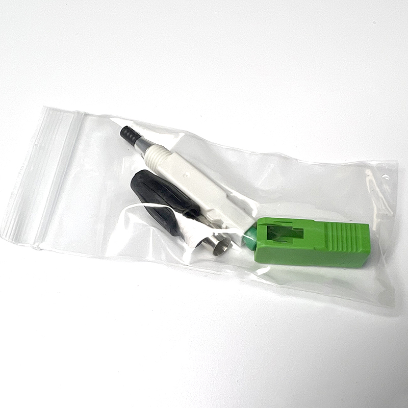 ESC920H SC/APC Fast Connector for 3.0mm 2.0mm and 0.9mm Indoor Cable Fiber Optic Field Assembly Connector