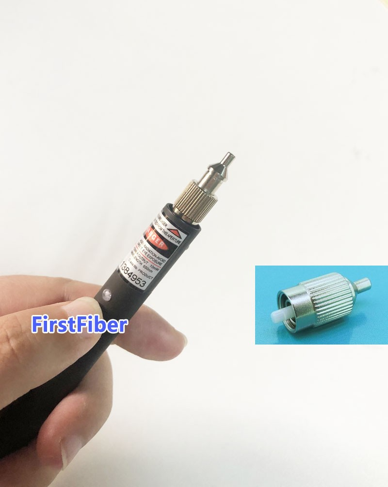 FF-VFL-A 1mW 5mW 10mW 20mW 30mW Fiber Optic Visual Fault Loctor VFL Fiber Checker Optical Cable Break Point Detector Red Laser Tester