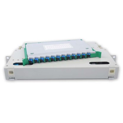 12 SC ODF FDU, With Adapters, Pigtails and All Installation Accessories