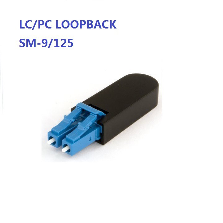 Duplex PVC LC SM OM1 OM2 OM3 Single mode Multimode Fiber Loopback Modu