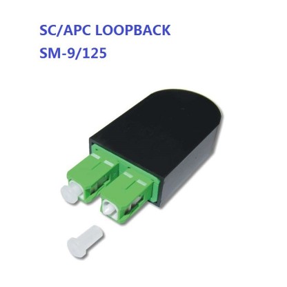 Duplex PVC SM OM1 OM2 OM3 Single mode Multimode Fiber Loopback Module