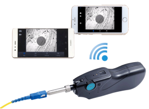 FF-760AW Fiber Optic Conector Checking Fiber Microscope Fiber Endface Inspection USB and WIFI Connection Supported
