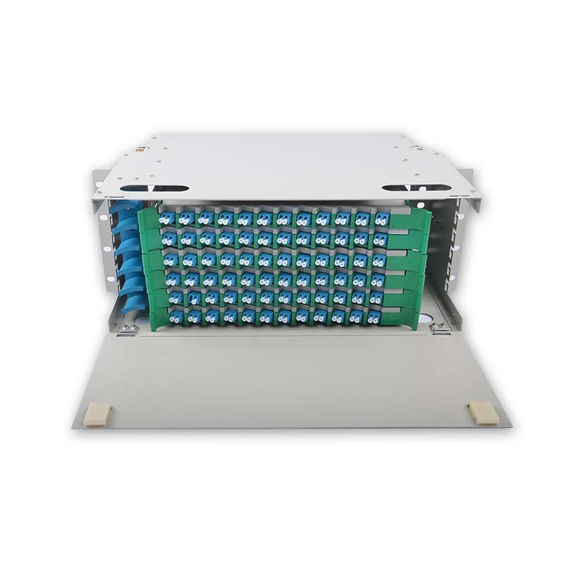 72 Duplex LC ODF FDU, With Adapters, Pigtails and All Installation Accessories