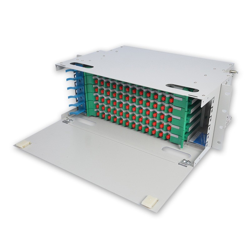 72 FC ODF FDU, With Adapters, Pigtails and All Installation Accessories