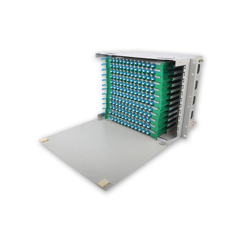 144 Duplex LC ODF FDU, With Adapters, Pigtails and All Installation Accessories