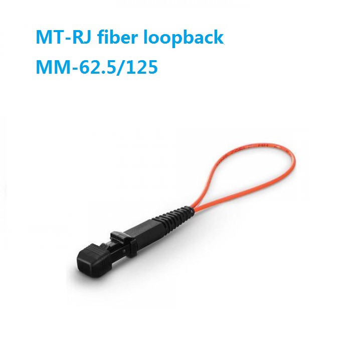 Duplex PVC MTRJ SM OM1 OM2 OM3 Single mode Multimode Fiber Loopback Module