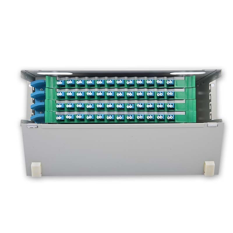 48 Duplex LC ODF FDU, With Adapters, Pigtails and All Installation Accessories