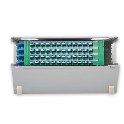 48 Duplex LC ODF FDU, With Adapters, Pigtails and All Installation Accessories