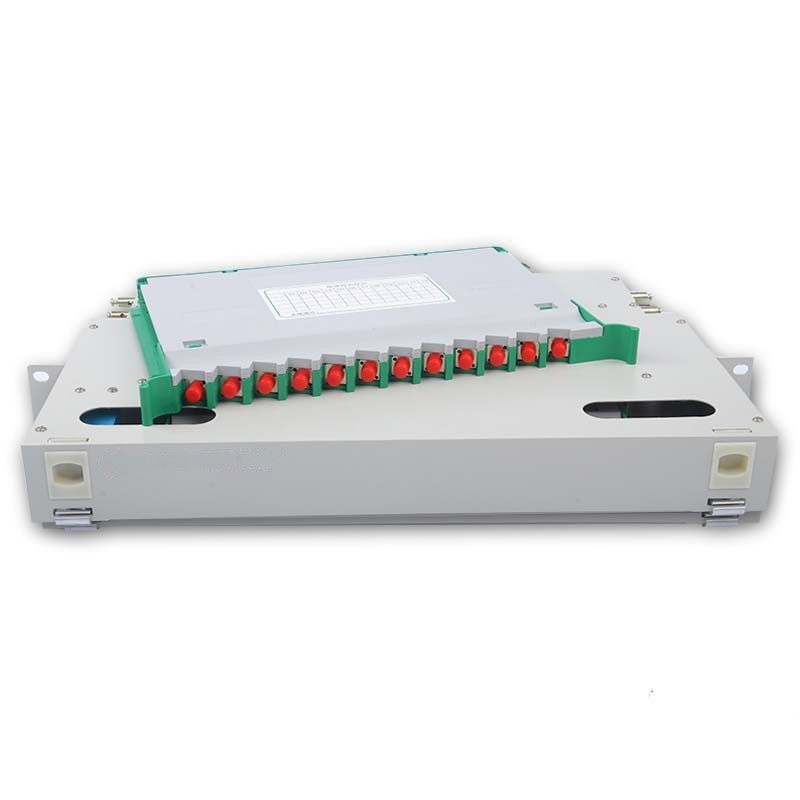 12 FC ODF FDU, With Adapters, Pigtails and All Installation Accessories