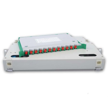 12 FC ODF FDU, With Adapters, Pigtails and All Installation Accessories