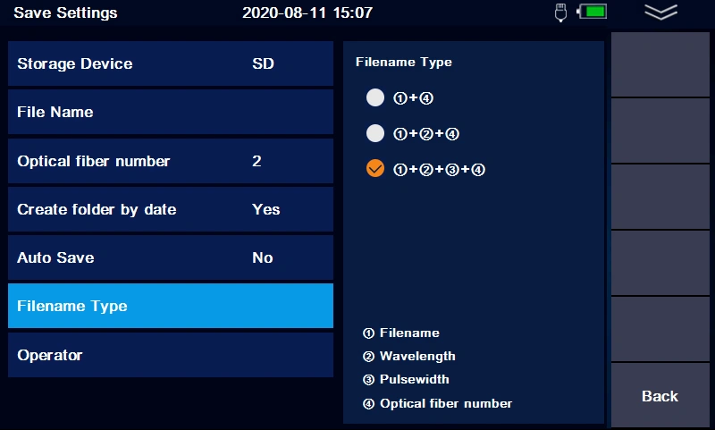 980EXT Pro mini OTDR Reflectometer with OPM OLS VFL Loss Attenuation Tester Touch Screen SC FC 1310nm 1550nm Fiber Optic OTDR