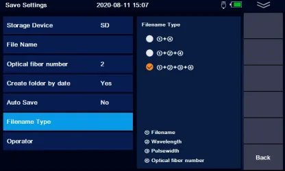 980EXT Pro mini OTDR Reflectometer with OPM OLS VFL Loss Attenuation Tester Touch Screen SC FC 1310nm 1550nm Fiber Optic OTDR