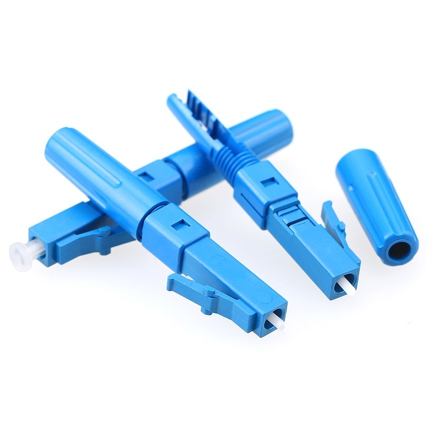 ELC925T-UPC LC/UPC Fast Connector for 2.0x3.0mm 1.6x2.0mm Drop Cable 3.0mm 2.0mm Indoor Cable 0.9mm Invisible Cable Fiber Optic Field Assembly Connector