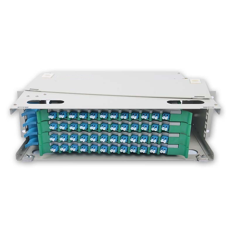 48 Duplex LC ODF FDU, With Adapters, Pigtails and All Installation Accessories