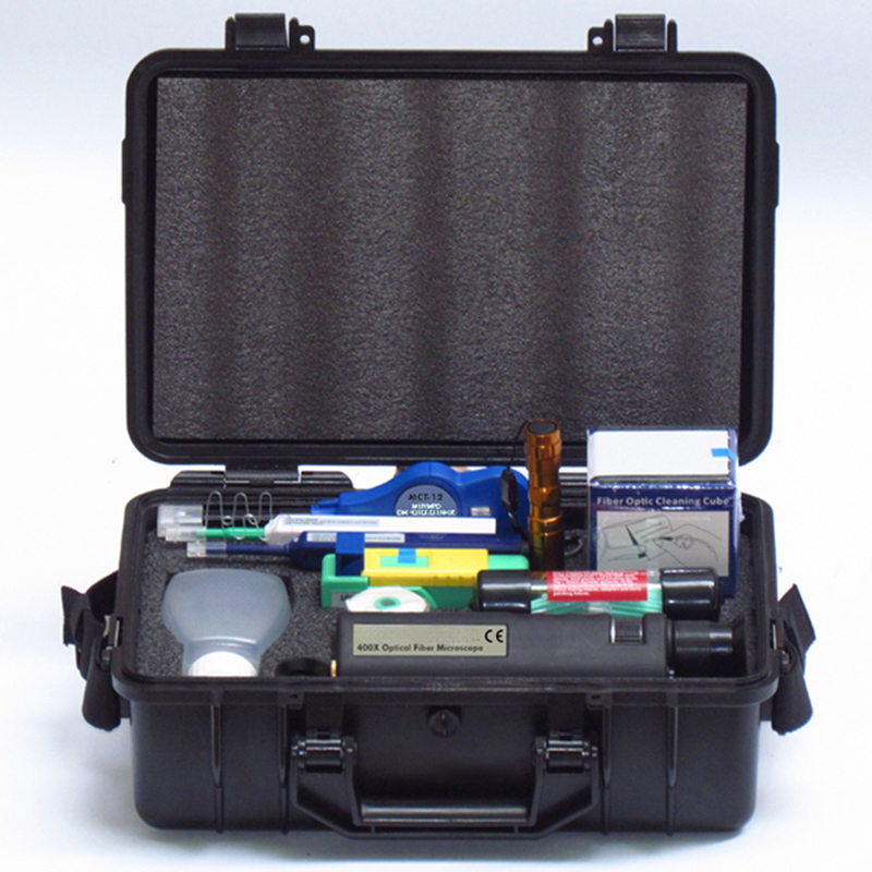 Optical Fiber Inspection and Cleaning Kit