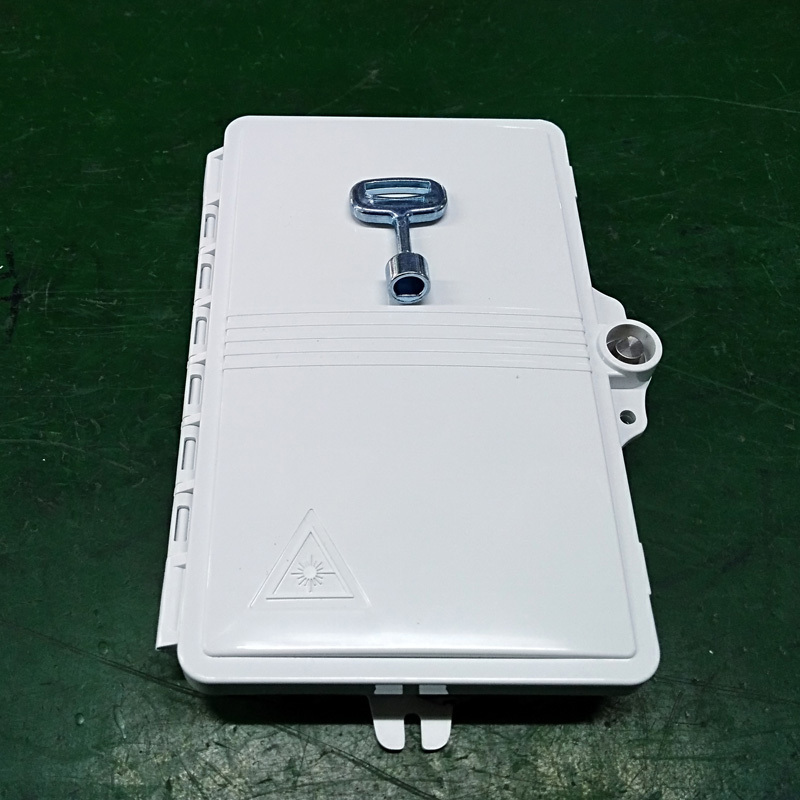 FF-FTB2A 2 Cores Optical Terminal Box (Max Capacity: 2 cores SC), Support Wall Mounting, 180*127*37mm