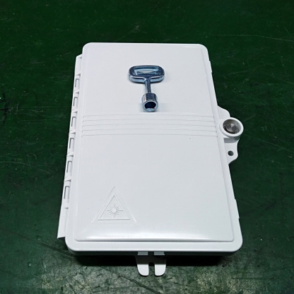 FF-FTB2A 2 Cores Optical Terminal Box (Max Capacity: 2 cores SC), Support Wall Mounting, 180*127*37mm