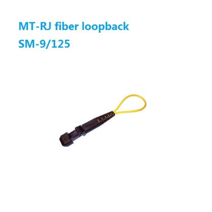 Duplex PVC MTRJ SM OM1 OM2 OM3 Single mode Multimode Fiber Loopback Module