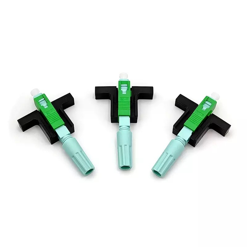 10 pieces SC UPC Fast Connector Field Quick Connector Assembly Adapter