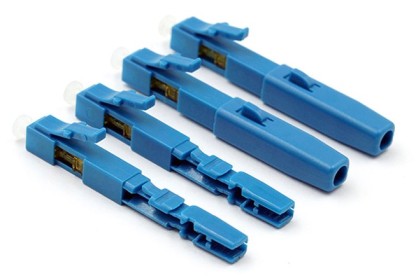LC/UPC Field Fast Assembly Connector for 0.9mm 2.0mm 3.0mm Indoor Cable and FTTH Flat Cable