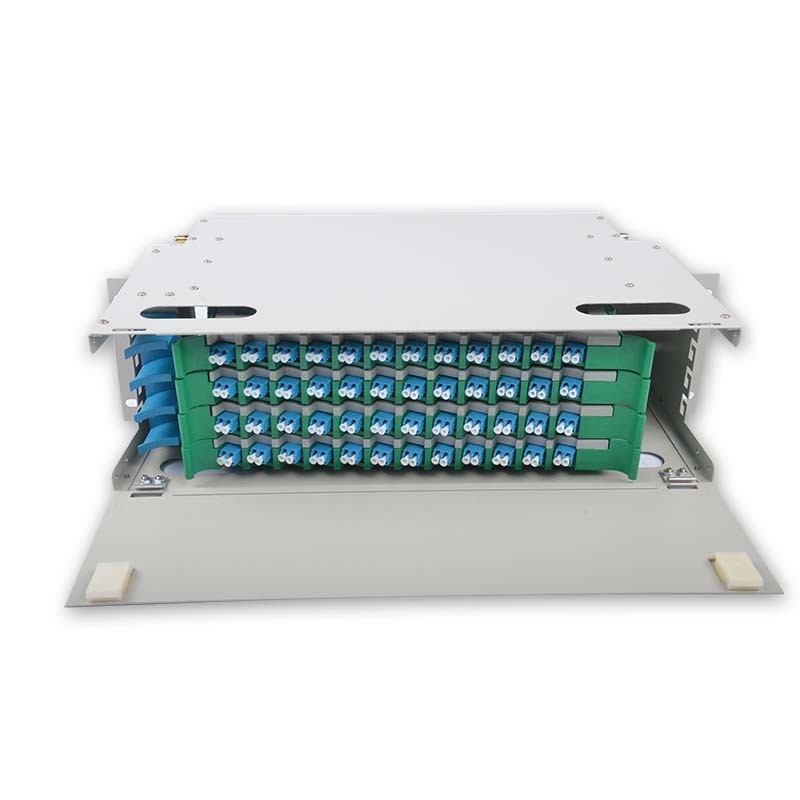 48 Duplex LC ODF FDU, With Adapters, Pigtails and All Installation Accessories