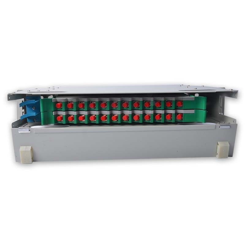 24 FC ODF FDU, With Adapters, Pigtails and All Installation Accessories