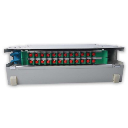 24 FC ODF FDU, With Adapters, Pigtails and All Installation Accessories