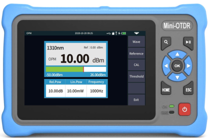 12 in 1 Enhanced OTDR for Optical Fiber Network Testing Munti Functions Optic Reflectometer with VFL OPM OLS RJ45 Cable Tester 980MAS