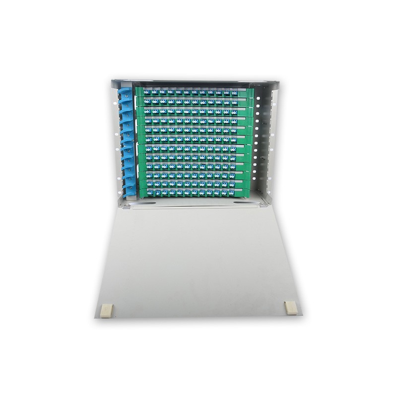 144 Duplex LC ODF FDU, With Adapters, Pigtails and All Installation Accessories