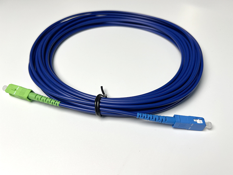 Fiber Patch Cord Optical Cable Fibre Jumper Armored with SC APC to SC UPC Connector G657A1 Single Mode Fiber LSZH 0.5m 1m 3m 5m 10m Long