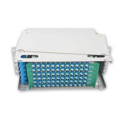 72 Duplex LC ODF FDU, With Adapters, Pigtails and All Installation Accessories