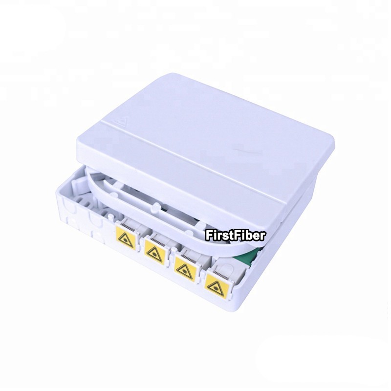 FF-FOS4B 4 Cores Fiber Optic Socket Faceplate