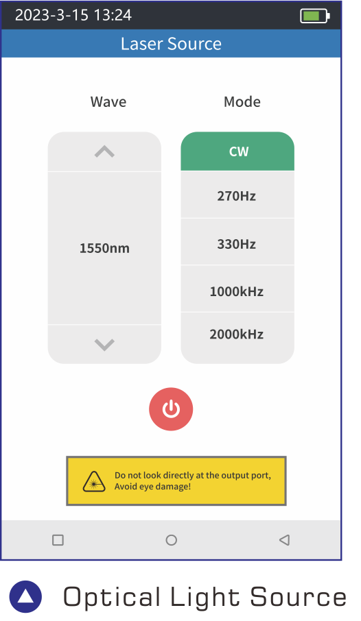 980TEK OTDR Reflectometer with OPM OLS VFL RJ45 Bluetooth
