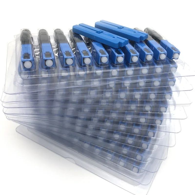 100x Optical Fiber SC UPC Fast Connector Quick Connect Cold Connection Field Assembly Single Mode