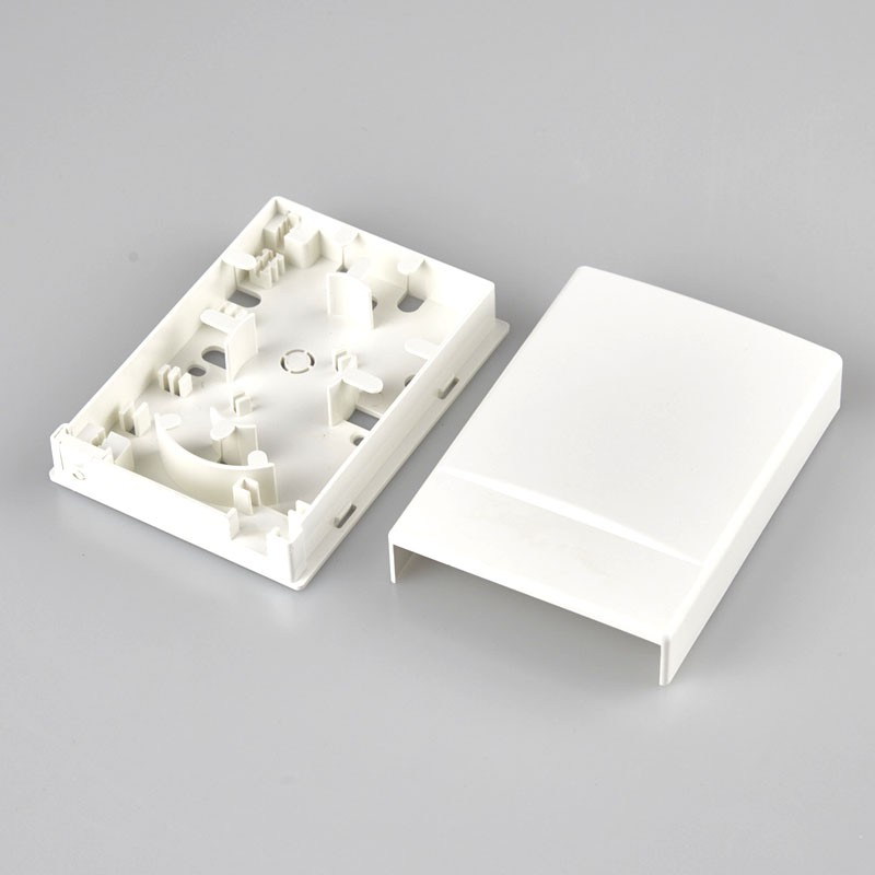 FF-FOS1D Fiber Optic Socket Faceplate for Indoor Cable 1 Core Wall Mounting