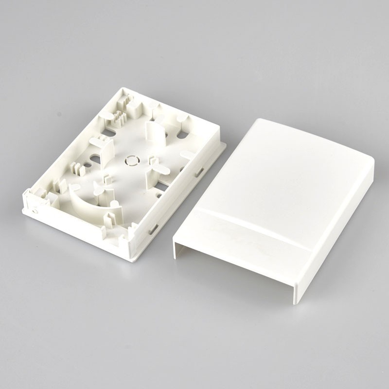 FF-FOS1D Fiber Optic Socket Faceplate for Indoor Cable 1 Core Wall Mounting