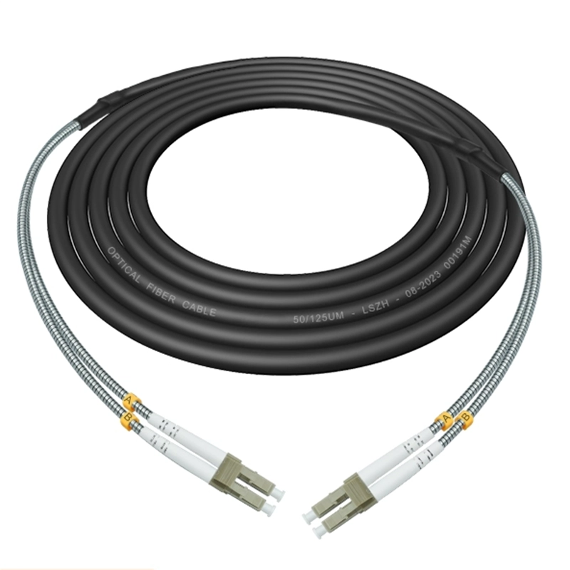 CPRI Water proof Fiber Cable Patch Cord RRU BBU 2 Cores Multi Mode OM2