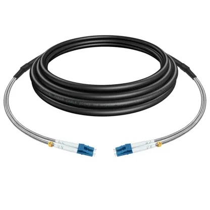 CPRI Water proof Fiber Cable Patch Cord RRU BBU 2 Cores G657A1