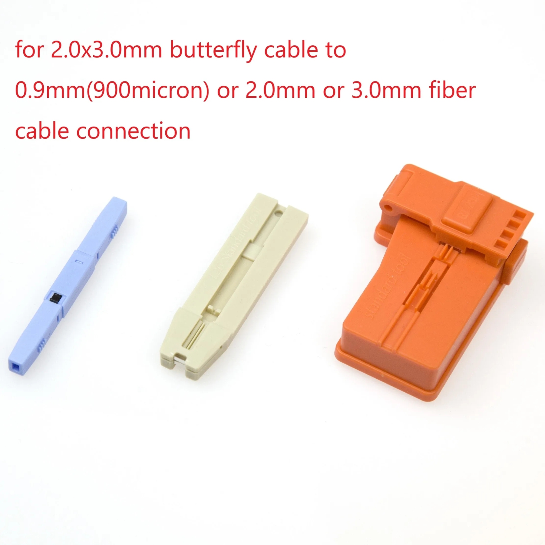 Optical Fiber Quick Connectors Mechanical Connector Field Assembly