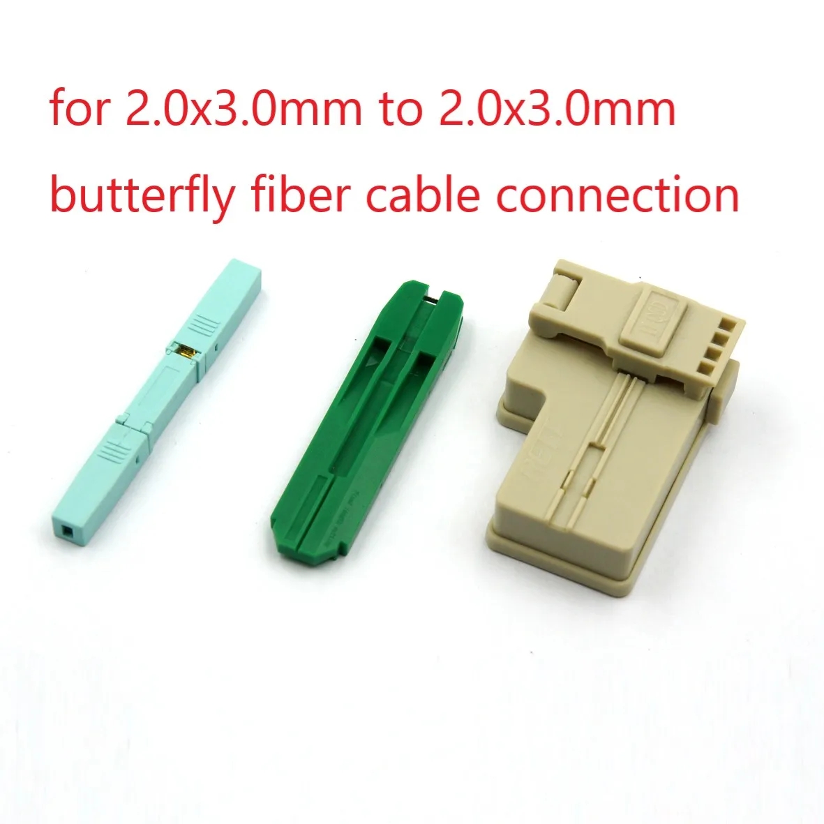 Optical Fiber Quick Connectors Mechanical Connector Field Assembly