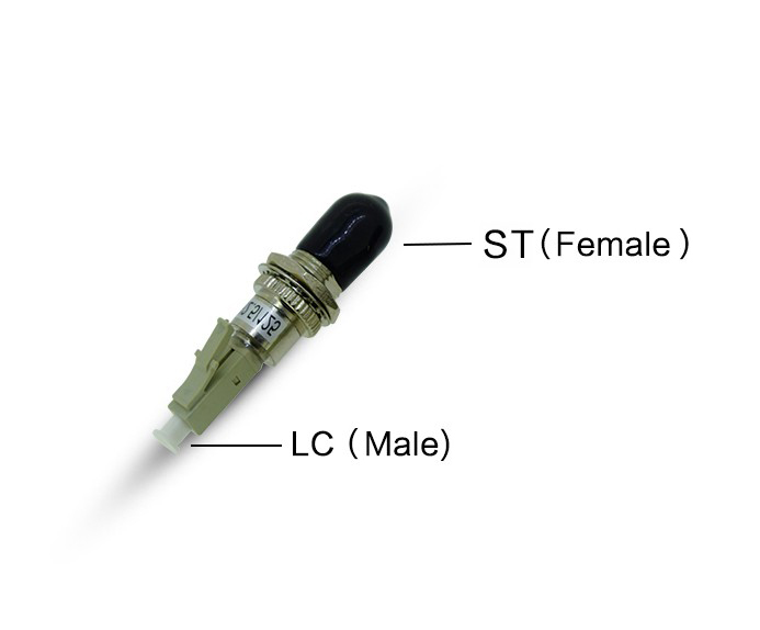 ST Female to LC Male Adapter