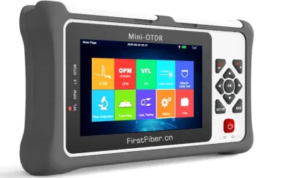 980EXT Pro mini OTDR Reflectometer with OPM OLS VFL Loss Attenuation Tester Touch Screen SC FC 1310nm 1550nm Fiber Optic OTDR