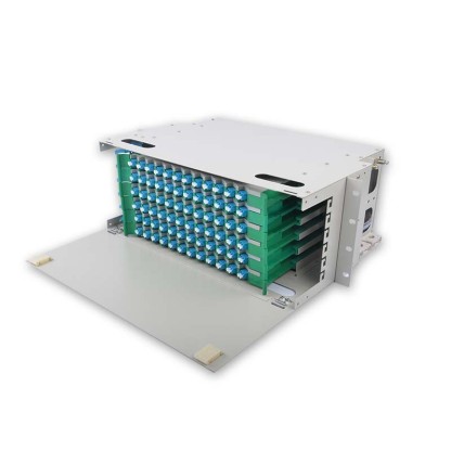 72 Duplex LC ODF FDU, With Adapters, Pigtails and All Installation Accessories