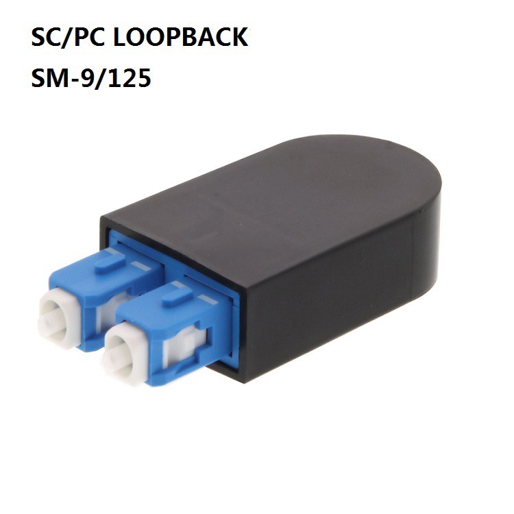 Duplex PVC SM OM1 OM2 OM3 Single mode Multimode Fiber Loopback Module