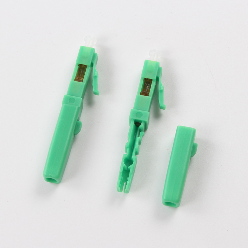 10 pieces LC/APC Field Fast Assembly Connector for 2x3mm Flat Cable