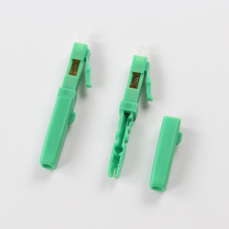 10 pieces LC/APC Field Fast Assembly Connector for 2x3mm Flat Cable