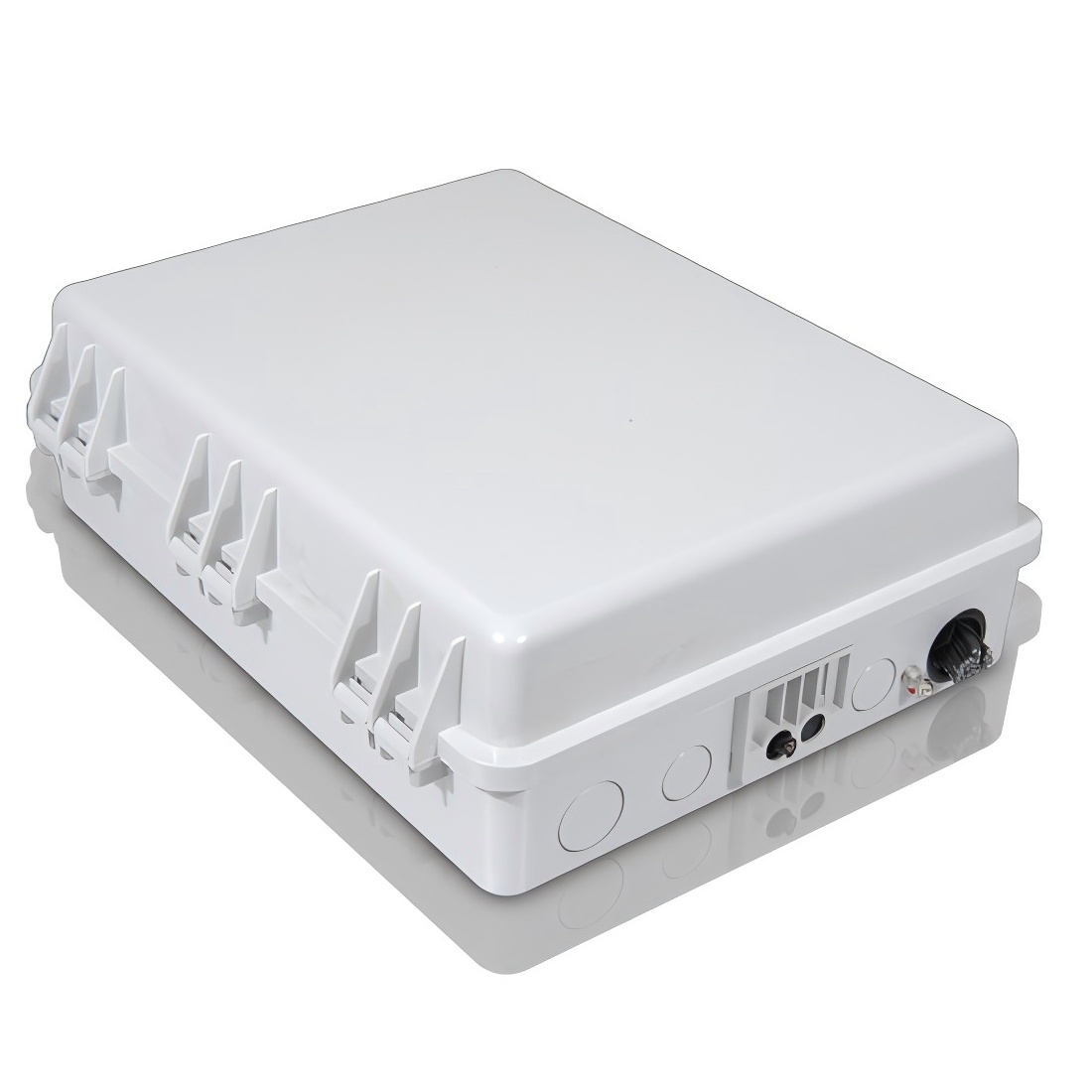 FF-FTB36A 36 Cores Optical Terminal Box (Max Capacity: 36 cores SC), Wall Mounting, Pole Mounting, 420x320x125mm