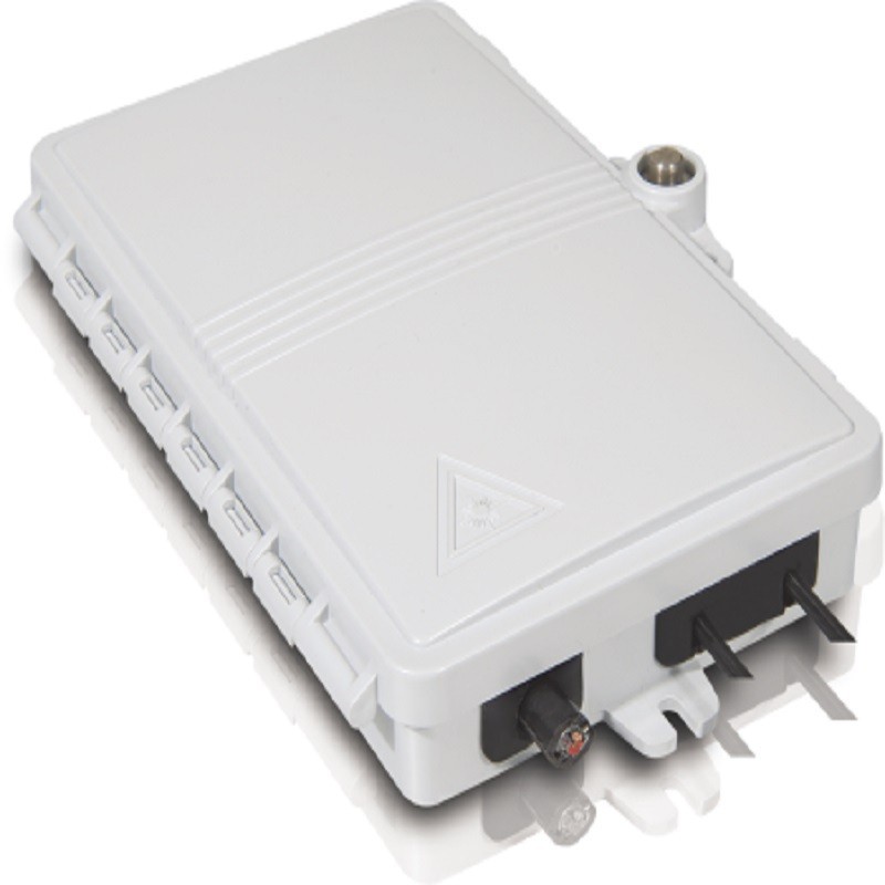 FF-FTB2A 2 Cores Optical Terminal Box (Max Capacity: 2 cores SC), Support Wall Mounting, 180*127*37mm