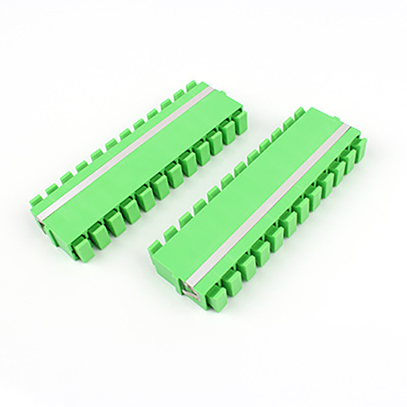 SC/APC Adapter Optical Fiber Connector 12 Cores