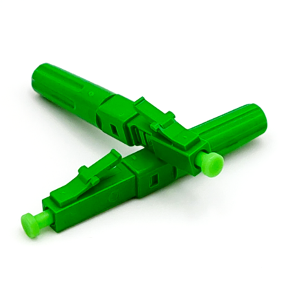 ELC925T-APC LC/APC Fast Connector for 2.0x3.0mm 1.6x2.0mm Drop Cable 3.0mm 2.0mm Indoor Cable 0.9mm Invisible Cable Fiber Optic Field Assembly Connector